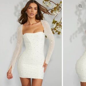 Oh Polly corset mini dress